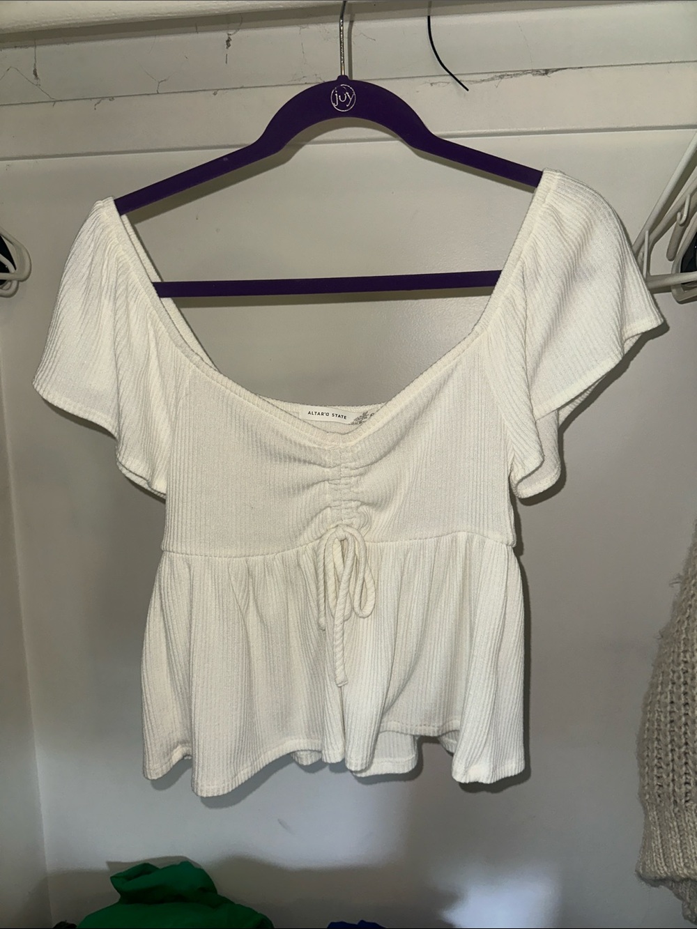 Altar’d State white top